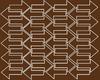 Arrow Stickers 10x7cm 40 Pieces Brown Stickers with Shine