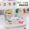 New Transparent Pencil Case, Nine-layer Panda Pencil Case, Large-capacity Stationery Case, High-value Pencil for Junior High School Students and Girls