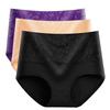 Braguitas M-5XL para Mujer Ropa Interior Abdominal de Cintura Alta Algodón Calzoncillos Sin Costuras Chica Talla Grande Ropa Interior Íntima Femenina 3 Piezas/Lote