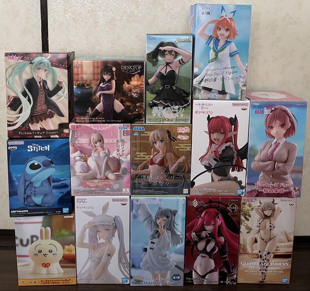 

[USED] A total of 14 types of beautiful girl figures