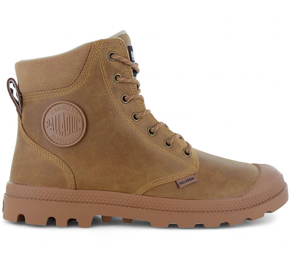 Palladium Pampa Sport Cuff Thinsulate WP+ Waterproof - Winter Boots Brown 79546-257-M ORIGINAL