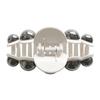 Efor. Hair Clip Silver Ball WH