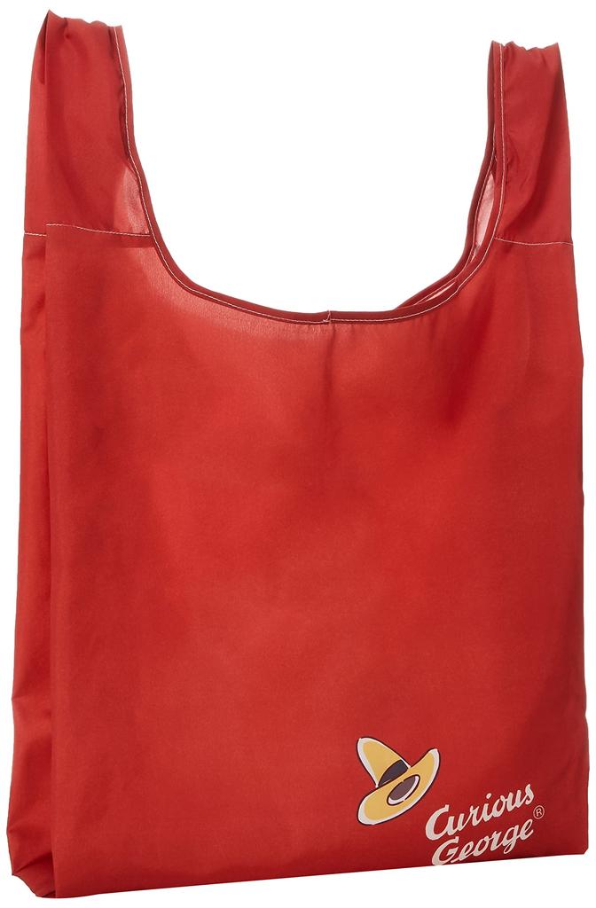 Marushin Eco Curious George and George Book Cute X W40 X D20cm 12 X Made with Recycled Product 4765016200 Bag, Design, Merchandise, H63.5 (Folded