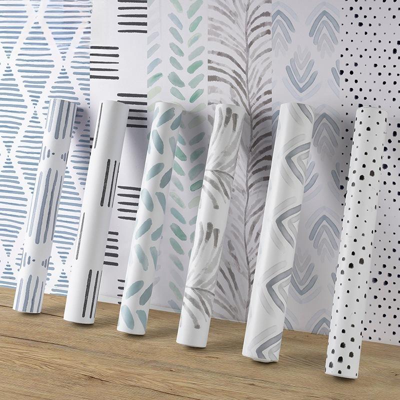 

Waterproof PVC Self-adhesive Wallpaper Bedroom Background Wall Furniture Renovation Sticke 2m