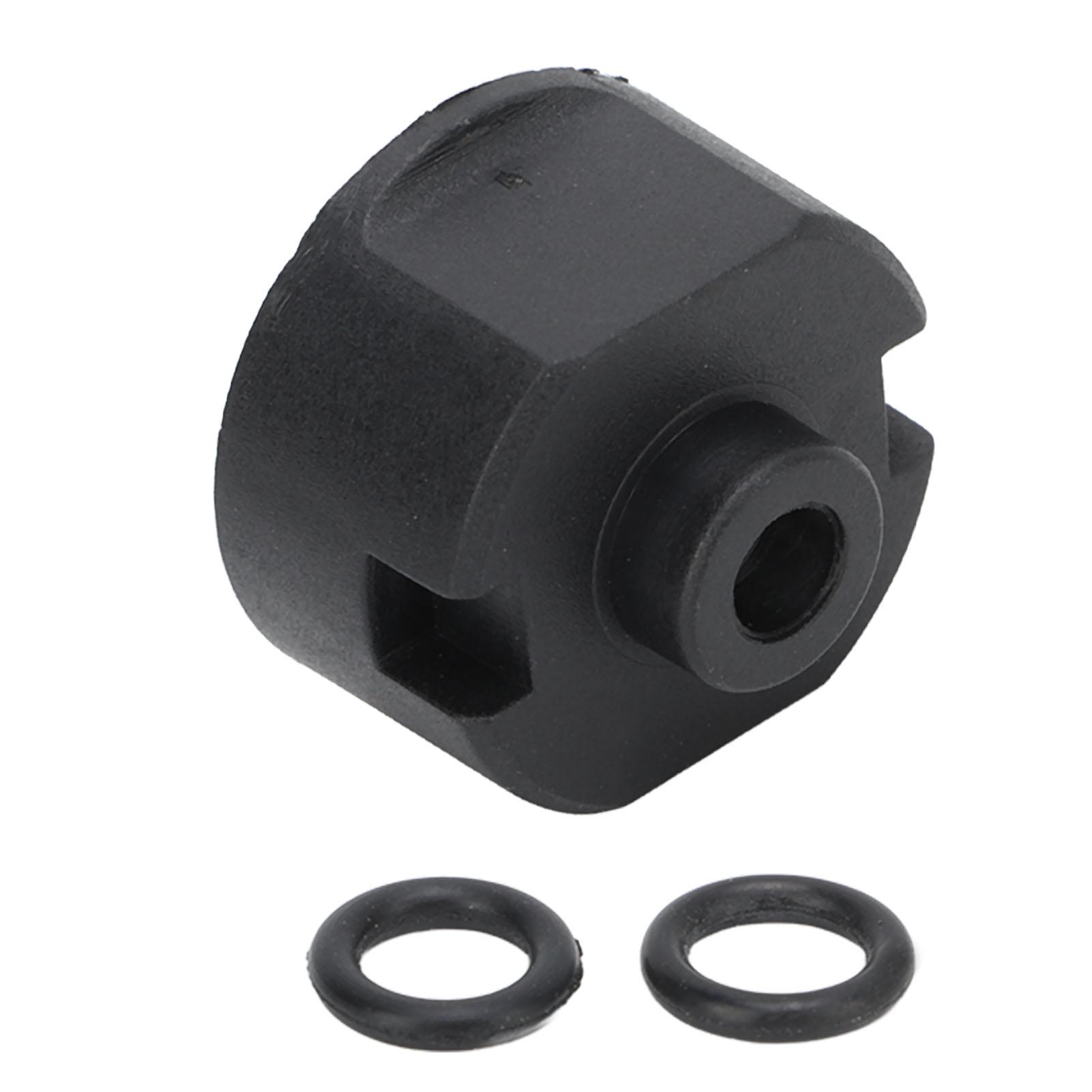 

RC Differential Case Professional RC Car Differential Housing for 110 RC Car Black