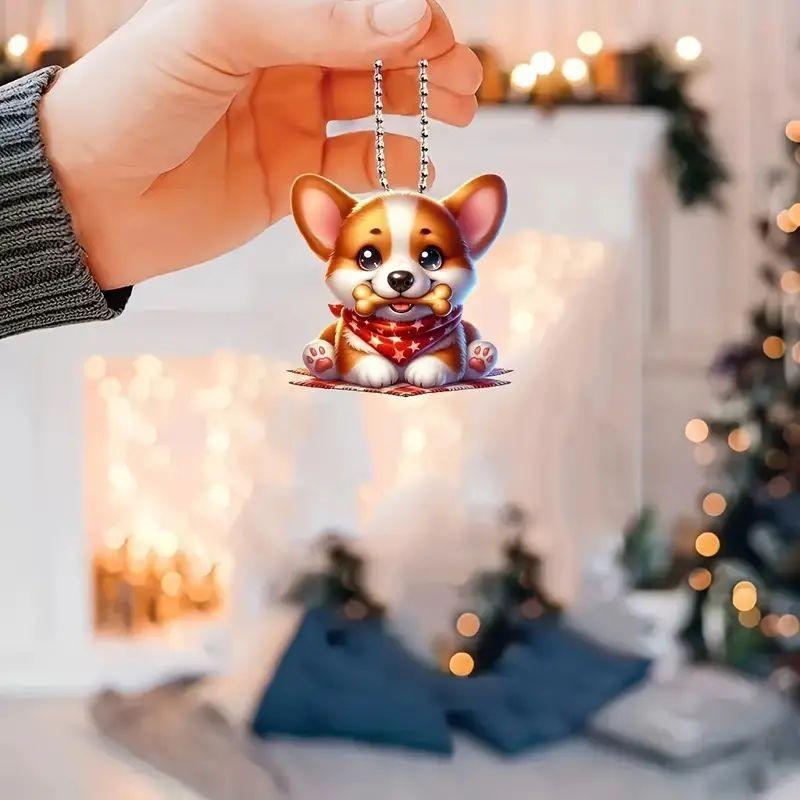 Acrylic Attractive Car Charm Colorful Cartoon Style Perfect For Personal Or Home Decoration