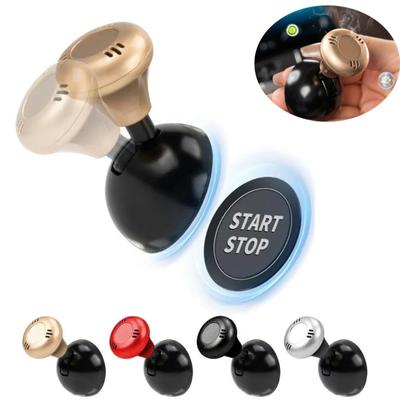 Botón de arranque de un solo toque para coche, cubierta de botón basculante, dispositivo de encendido, botón de arranque y parada, accesorios de decoración interior para coche