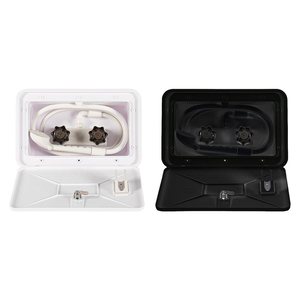Generic RV Exterior Shower Box Kit Wear Resistant Parts for Boat Van RV
