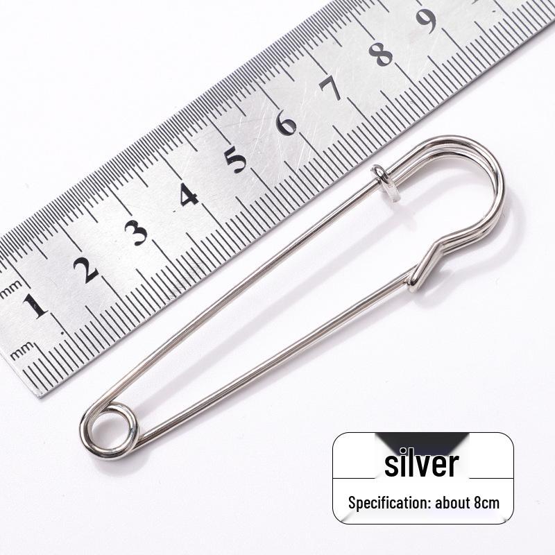 Große Sicherheitsnadel Schal Pullover Schnalle Brosche - Handgemachtes DIY Schmuckzubehör