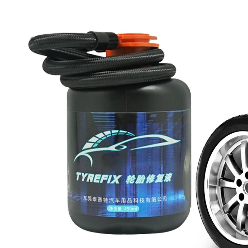 new 450ml Tire Repair Sealant Liquid Strong Rubber Wear-resistant Non-corrosive Adhesive Instant Bond Leather Puncture Repair