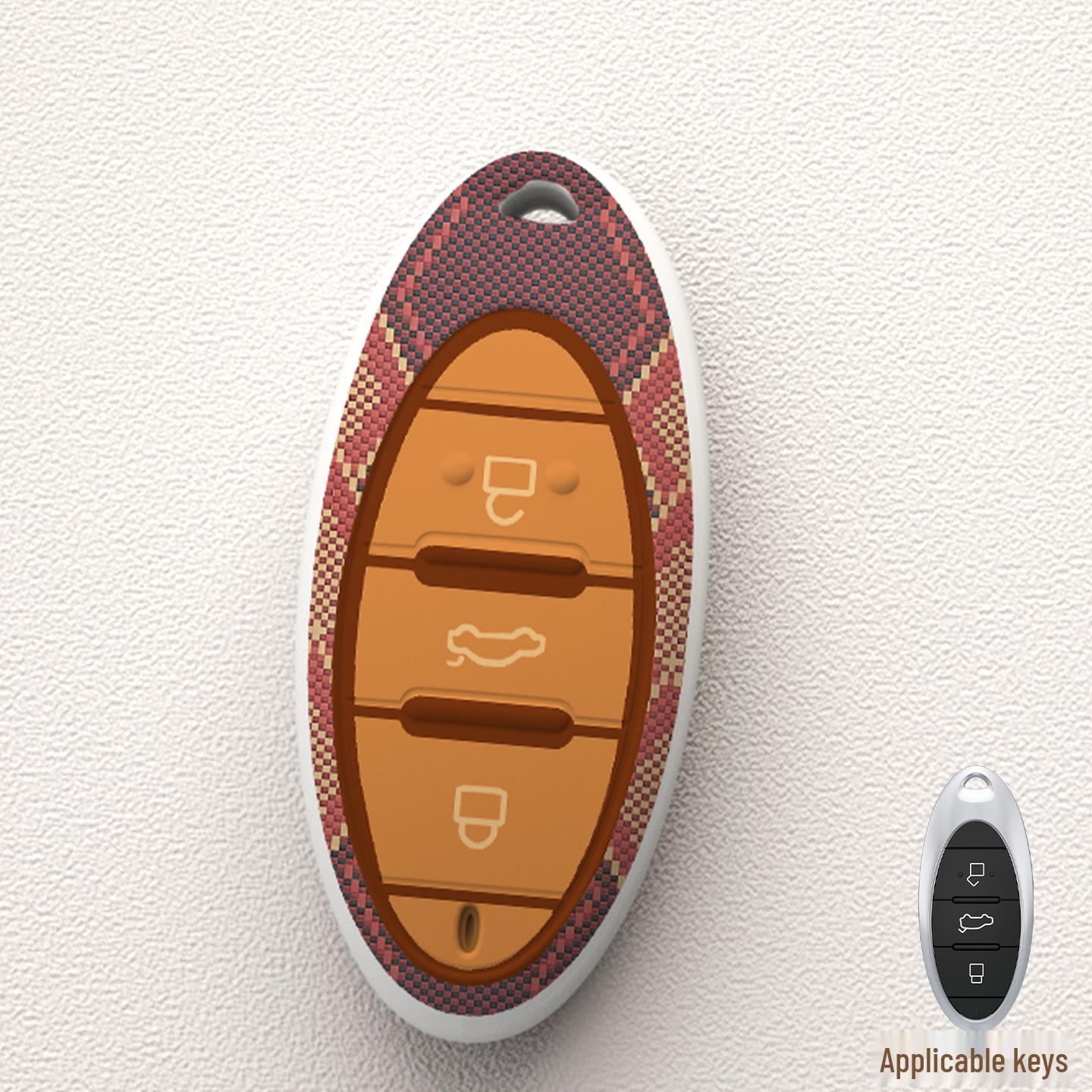 Creative Car Key Cover for FAW Bestune T77/T99/B70/T55/T33