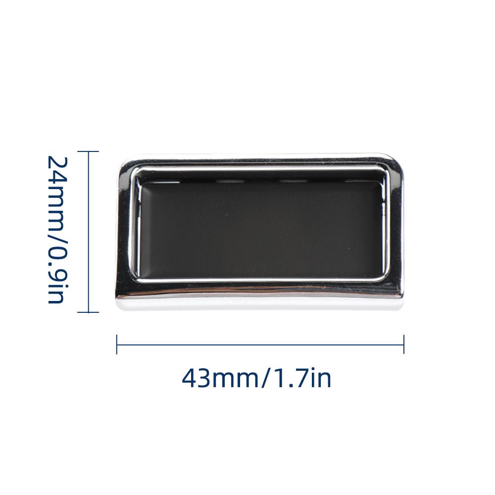 Pro Mercedes Benz S Class W221 Kryt chromového tlačítka spínače středové loketní opěrky 2006-2013 Náhradní díl interiéru OE 2216800096