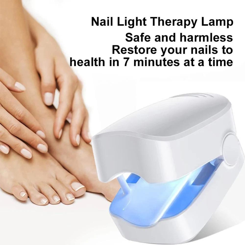 

Convenient UV Remove Nail Fungus Lamp Effective Killingnail Fungus Mini Lamp Home Use синій