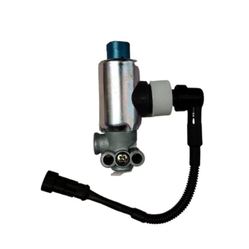 For Sany C8 Two-position Three-way Solenoid Valve Mixer Truck Dump High Low Gear Conversion Solenoid Air Brand New