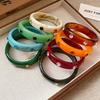 Zircon Rhinestone Colored Bracelet Bohemian Retro Hand Ring Unique Acrylic Bangle  Women
