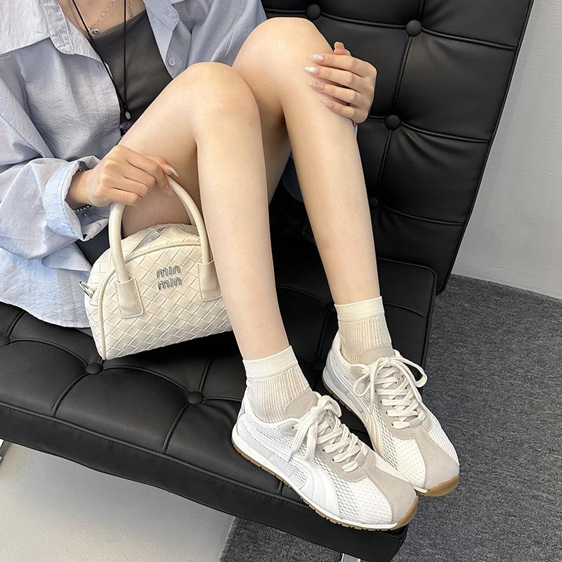 Schaffellversion~ Traubenmutter, die gleichen super atmungsaktiven Mesh-Deutschen Trainings-Kontrastfarben-Schnürschuhe, lässig, vielseitig, hässliche Forrest Gump Schuhe w