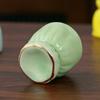 Compact Ceramic Storage Jar Powder Bottle Small Tea Caddy Rouge Jar Balm Sealed Jar Ointment Jar Storage Jars Home Storage Products
