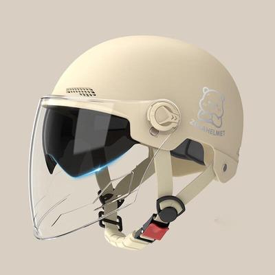 MiLing All-Season Women's Electric Bike Half Helmet