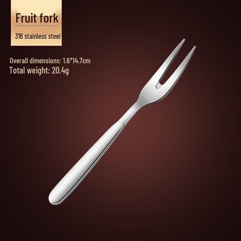Qiwei 316 Stainless Steel Dining Fork