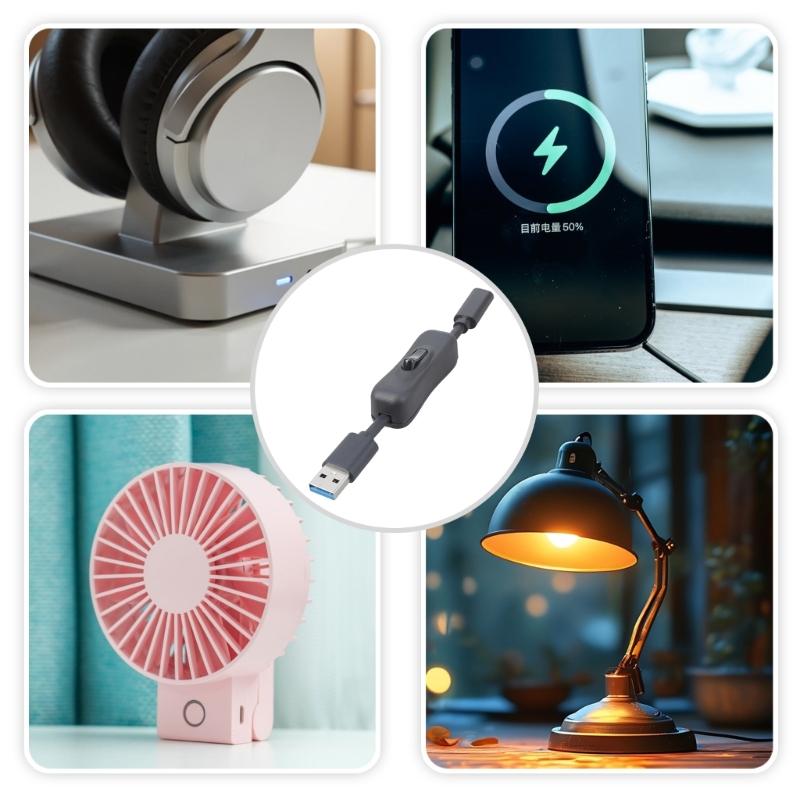 USB3.0 Extension Cable Male To Type C Female Extender with Switches For Printers Cameras Gamepads Printer Camera