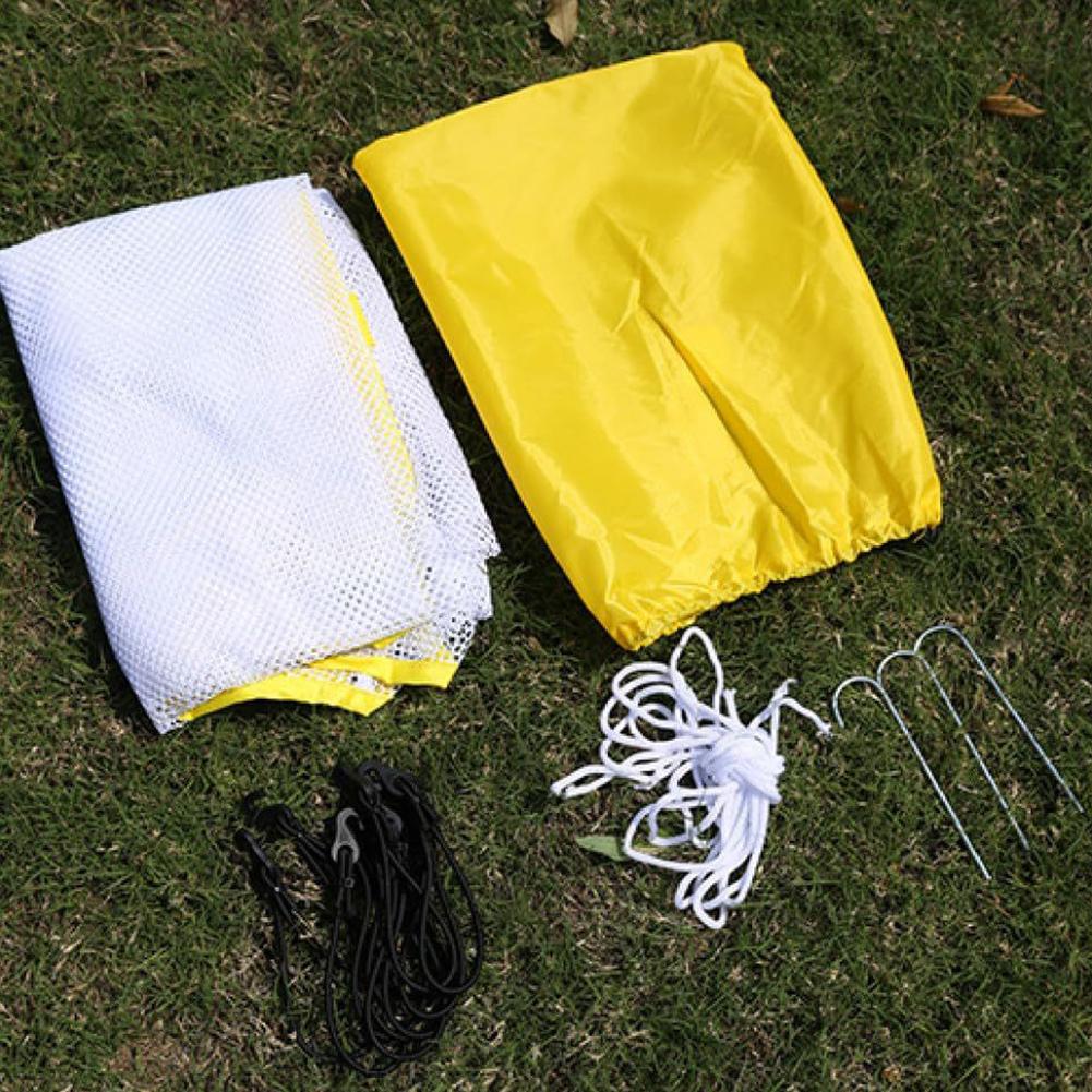 5/7 Person Goalshot Soccer Goal Target Training Aid Portable Soccer Practice Goal Net Football Training Shooting Target Net