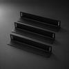 3 Pieces Automotive Trunk Divider AntiSlip LShaped Cargo Storage Block with Hook and
