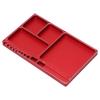 Magnetic Screw Tray Aluminium Alloy Magnetic Adsorption Widely Used Magnetic Parts Tray with Magnetic Pad for RC Repair