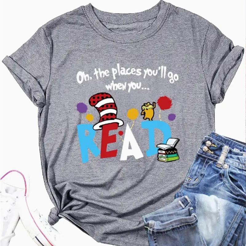 Fashion Women Trendy Smiley Face Print T Shirt Funny Casual O-neck Short Sleeves T-shirt Summer Female Tee Shirt