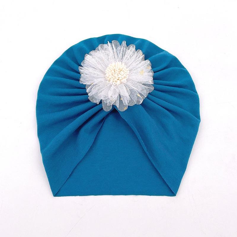 New children's borderless thin breathable hat, baby plain spring and summer headscarf hat Baby hat