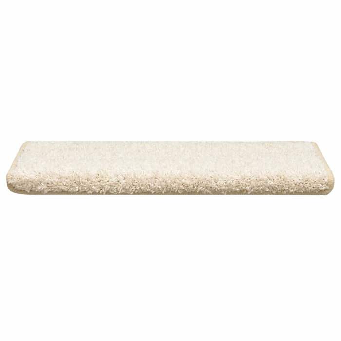VidaXL Stair Treads 30 Pieces 65 X 21 X 4 Cm White Rectangular Edge 3365831