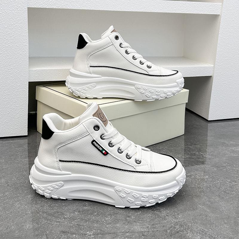 Fashion Fashion Designer Casual Sneakers Spring New Retro Platform Flats Shoes Ladies Small White Shoes Board Shoe Versatile Tenis Mujer