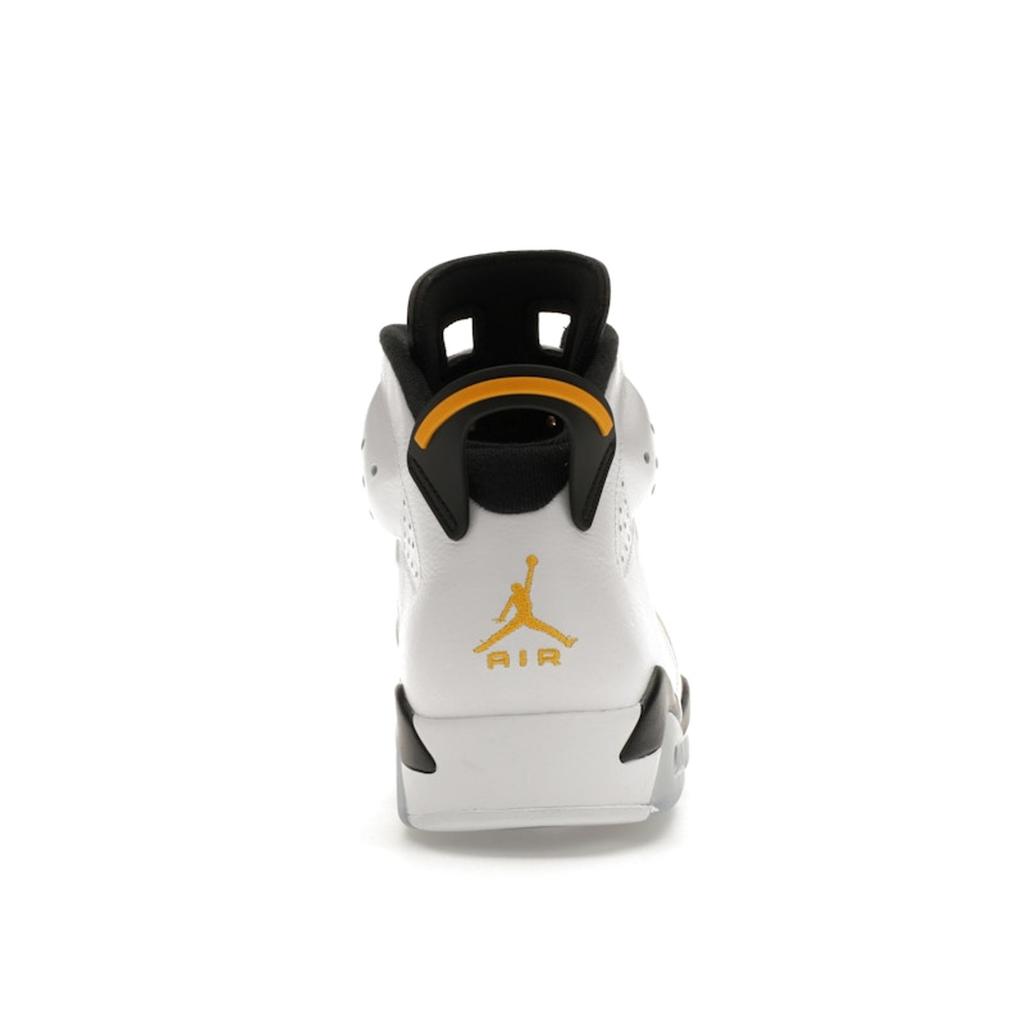 Air Jordan 6 Retro Yellow Ochre Men Sneakers White Black CT8529-170