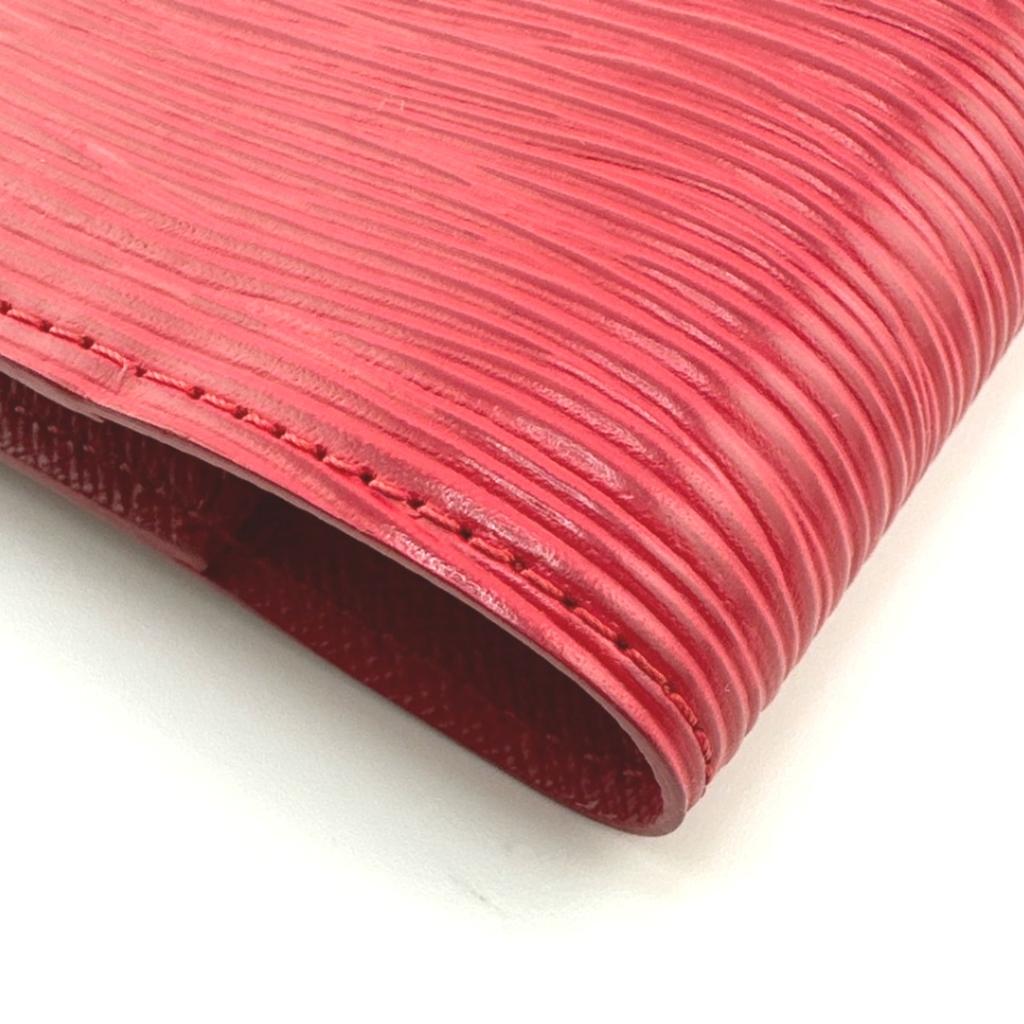 Louis Vuitton Epi Agenda PM Notebook Cover Epi Leather Red Unisex R2005E Used