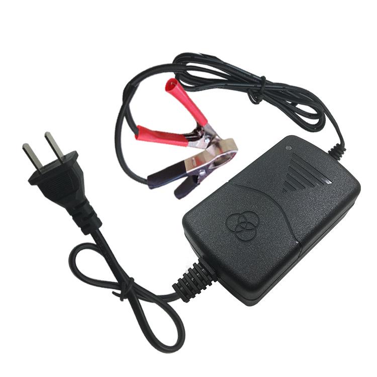 1300Ma Smart Battery Charger Rechargeable for Sealed Acidc Per Car Truck Motorcycle Electric Toys Eu Us Uk Plug
