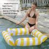 Z 4-Tube Inflatable Raft: Foldable Outdoor Lounge Chair & Water Hammock