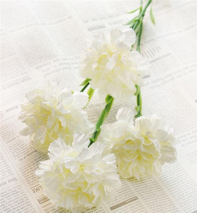 K-1030 Factory High Quality Flower Artificial Carnation For Decoration
