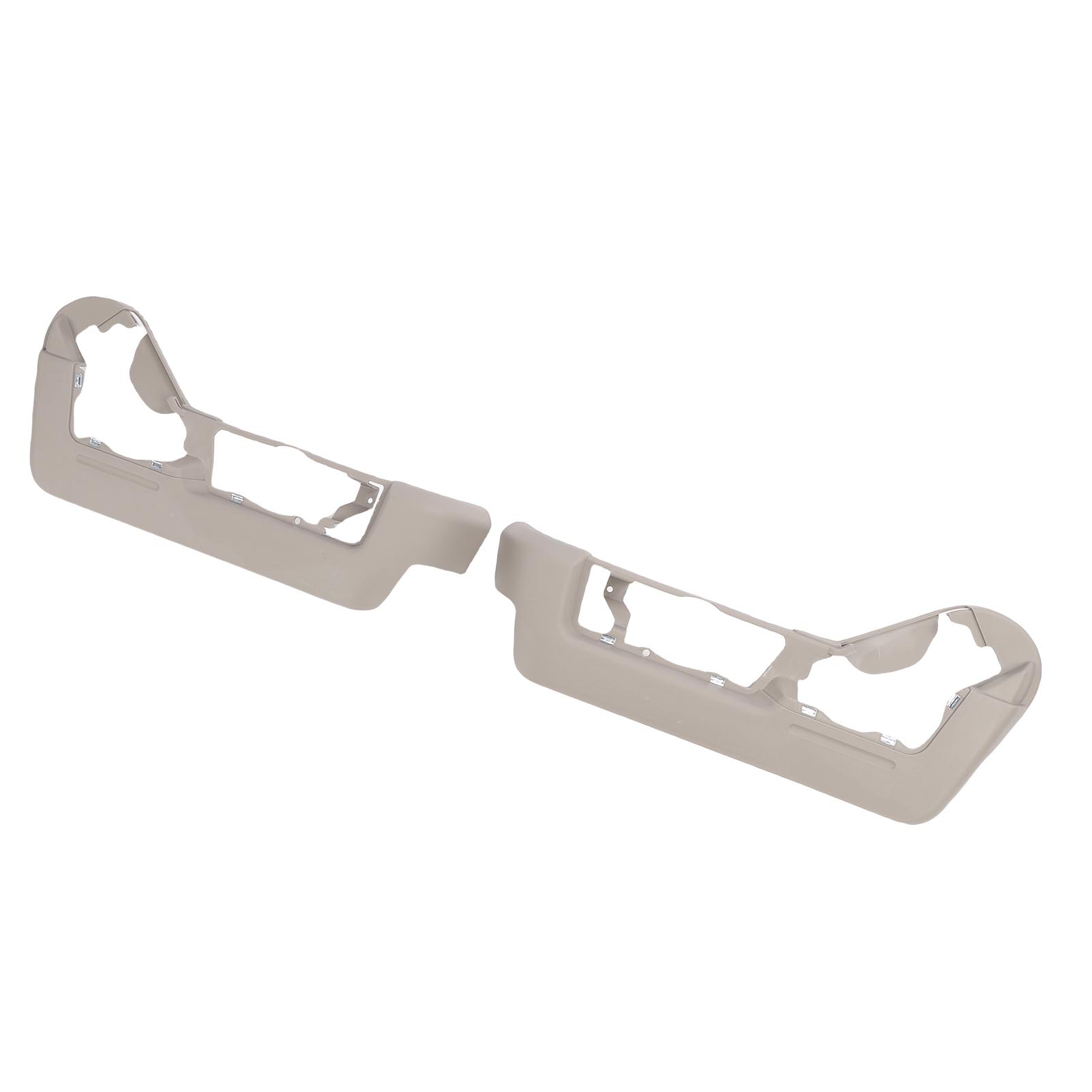 

1 пара накладок на панель отделки переднего сиденья, OEM, левая правая, накладка панели переключателя сиденья с электроприводом, замена