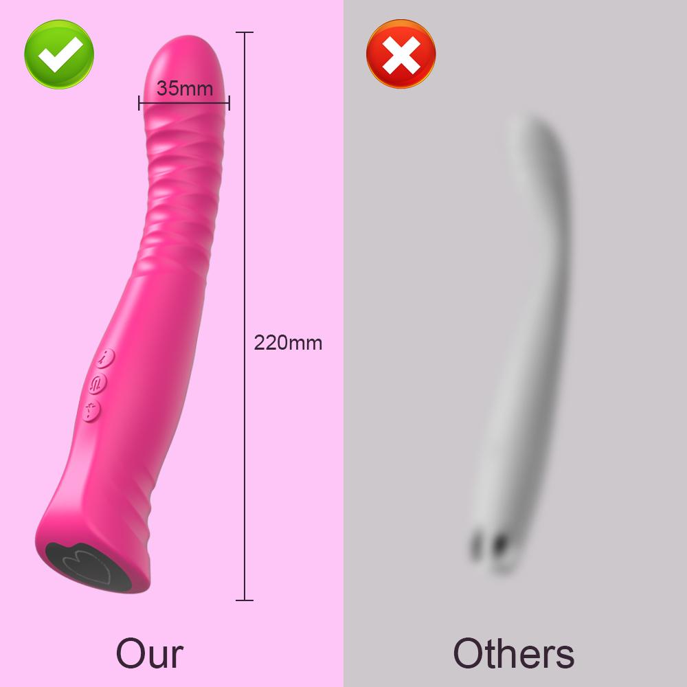 10 ισχυρές λειτουργίες δόνησης Magic Wand Vagina Dildo Vibrator Sex Toys for Woman G Spot Vibrator για γυναίκες