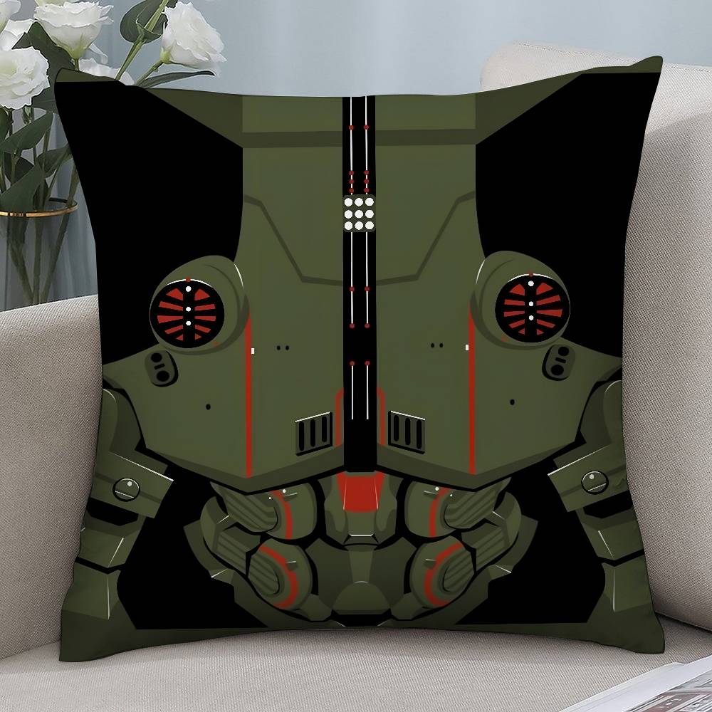 Cool P-Pacific R-Rim Meka Pillow Case Short plush Double-sided Print Square Throw Pillow Covers Sofa Home Cushion Decor