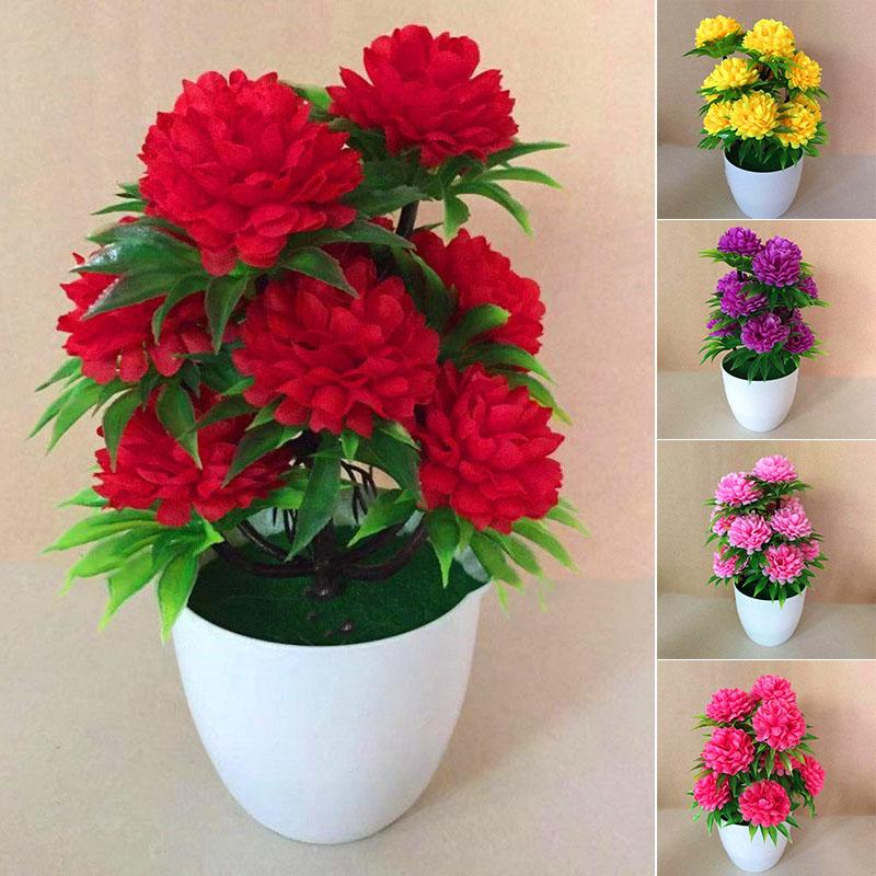 Artificial Silk Flower Bonsai Tree Choose from Stunning Colors