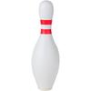 UPKOCH Bowling Pin Piggy Bank - Unbreakable Plastic Coin Bank for Kids, Creative Money Saving Bank, Fun Desktop Decor for Home Living Room (White)