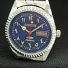 VINTAGE REFURBISHED CITIZEN AUTOMATIC 8200 JAPAN MENS BLUE DIAL WATCH a446869-1
