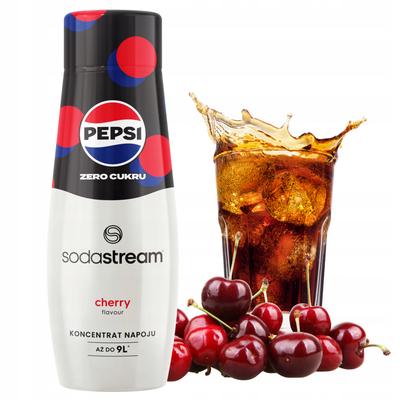 Syrup Concentrate for Carbonating Water SodaStream Pepsi Cherry Zero Sugar 440ml