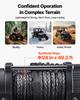 VEVOR 2721 kg Electric Winch, 12V DC ATV/UTV Winch with diameter 6 mm x 15 m Synthetic Rope, Wireless & Wired Remote Control, IP55 Waterproof