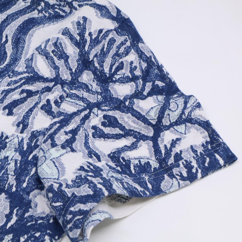 Louis Vuitton 23 Graphic Monogram T-shirt Tops White X blueUsed