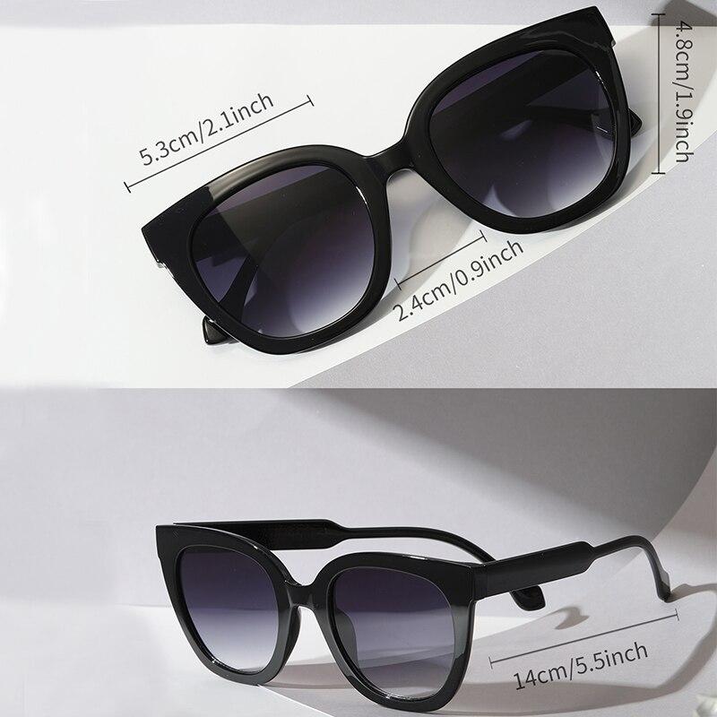 Vintage Leopard Round Sunglasses Woman Fashion Cat Eye Mirror Sun Glasses Female Brand Designer Classic Gradient Oculos De Sol