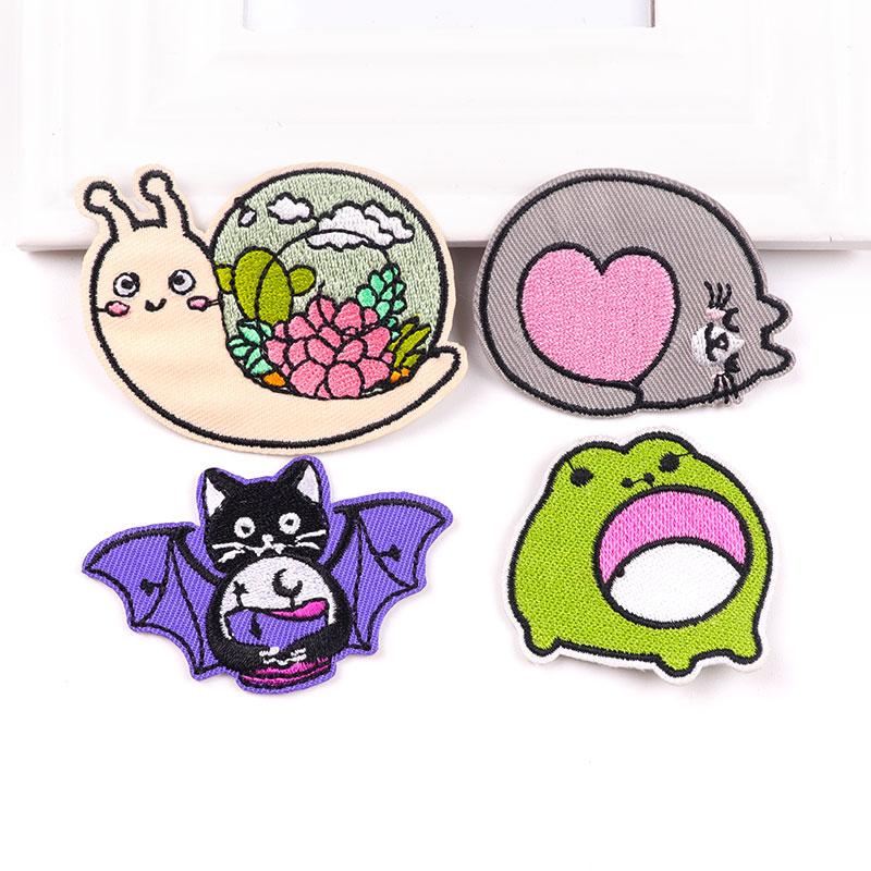 

4 шт./упак. плавкая нашивка с вышивкой, гладильная нашивка для одежды, термоклеевые нашивки для курток, джинсов, рюкзак, гладильная нашивка для шитья