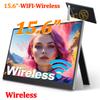 15.6Inch Wireless Portable Monitor 1080P 16:9 Low Blue Light For Cell Phone PC Loptop Wired For XBox PS4 / 5 Switch Extension