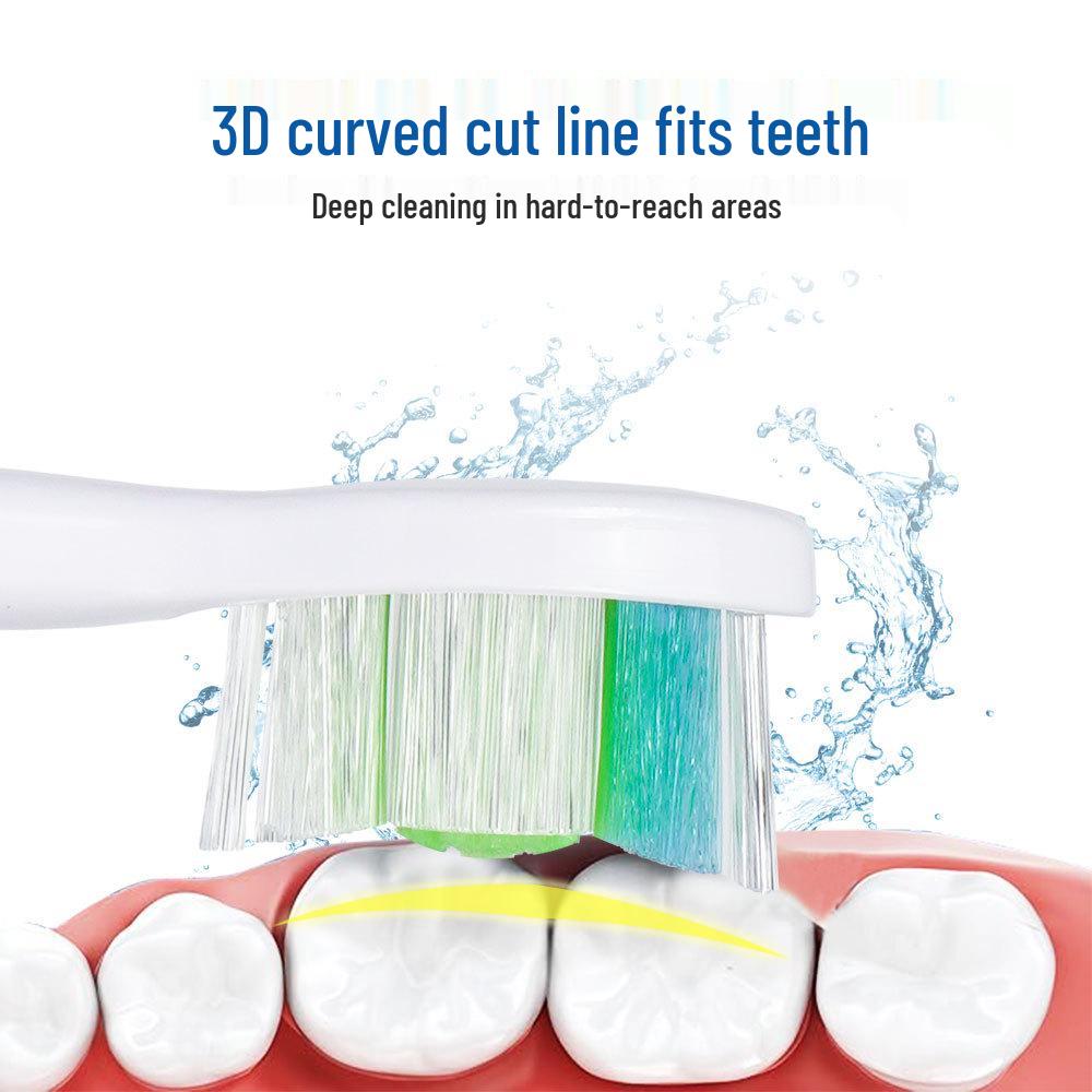 Compatible with Philips Diamond 3 Series Toothbrush Heads HX5272/HX527W/HX5282/HX528B/C2 Plaque.