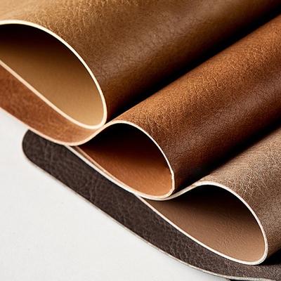 1 Pz Sottoposto in Pelle Solida di Lusso Leggero Marrone Caffè Pu Tovaglietta Impermeabile Antimacchia Isolante Termico Sottopiatto Sottociotola Decorazione Tavolo